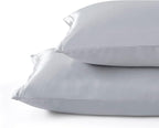 Satin Pillowcases with Zipper （20x30）, Queen Size Pillowcases Set of 2 - Image 3