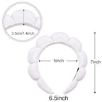 Ayesha Spa Headband for Washing Face Sponge Makeup Headbands Skincare Headband - Image 6