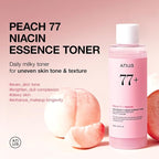 Anua Peach 77 Niacin Essence Toner 250ml / Brightening Toner - Image 3