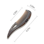 Dandruff Comb with Self-Cleaning Hollow Teeth & Massage Handle - Image 6