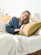 THXSILK 100% Pure Mulberry Silk Pillowcase - Image 3