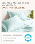 THXSILK Set of 2 100% Mulberry Silk Pillowcase - Image 5