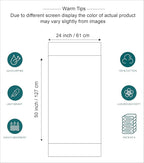 Pleasant Home Bath Towels Set of 6 100% Cotton, 515 GSM | Soft & Highly - Image 7