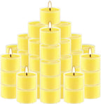 100 Pack Clear Tea Lights Candles Bulk, Summer Citronella Candle Outdoor and - Image 2