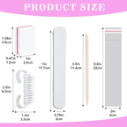 50 Sets Disposable Manicure Kit Basics 4 Piece Nail Kit - Image 6