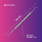 Staleks Pro Pedicure Curette Expert 20 Type 2 – Professional Double-Ended - Image 7