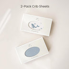 Konssy Muslin Crib Sheets 2 PCS, 100% Cotton Baby Crib Sheets - Image 6