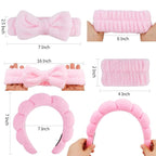 Chanaco Spa Headband, Makeup Accessory, Face Washing Wrist Bands, Teen Girl - Image 6