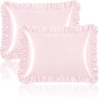 Homiest Ruffle Satin Pillowcase by Homiest