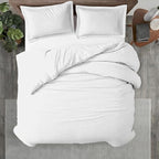 Kotton Culture 3 Pc 120"x120" Duvet Cover Set Super King Plus/Super Oversize by KottonCulture