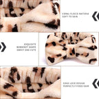 Casoty 6 Pcs Spa Soft Coral Fleece Bow-Style Headbands - Image 5