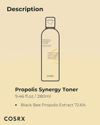 COSRX Full Fit Propolis Synergy Toner, 280ml / 9.46 fl.oz | Instant Moisture - Image 7