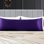 Aormenzy Satin Body Pillow Cover Set of 2, 20x54 Inches Purple Body Pillow Case - Image 7