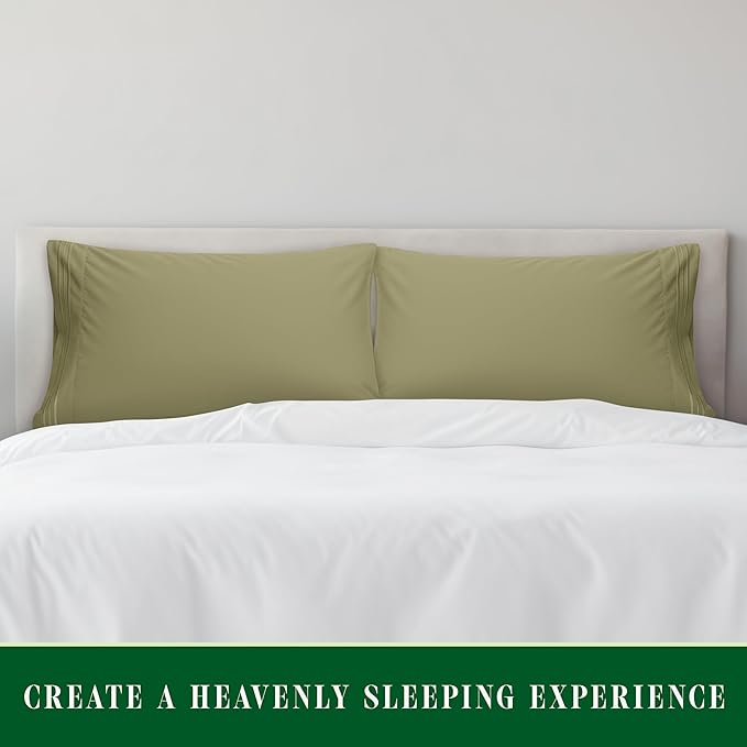 Elegant Comfort Luxury Ultra-Soft 2-Piece Pillowcase Set - Image 3
