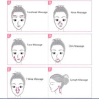 Rose Quartz Gua Sha Comb Massage Tool - Image 6