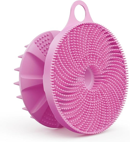 2 in 1 Silicone Brush, BEAUTAIL Body Shower Scrubber and Scalp Hair Massager by BEAUTAIL