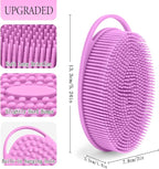 3 Pack Silicone Body Scrubber, Exfoliating Body Scrubber Fit - Image 3