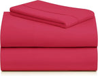 LuxClub 3 PC Twin XL Sheet Set, Deep Pockets Wrinkle Free Cooling Bed Sheets - Image 8