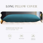 WishSmile Cooling Body Pillow Cover Pillowcase King Pillow Cases Set of 1 - Image 7