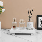 zoocatia Small Wood Tray Pedestal Stand Farmhouse Bathroom Decor Decorative - Image 3