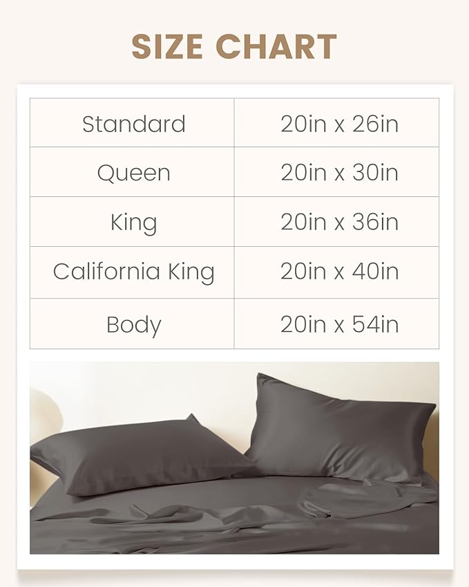 THXSILK Mulberry Silk Body Pillow Case, 100% Mulberry Silk Pillowcase - Image 9