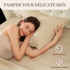 Mulberry Silk Pillowcase for Hair and Skin Standard Size 20"X 26" - Image 3