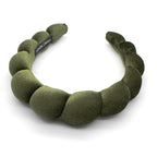 Fashion Headbands for Women Padded Fabric Hair Bands Wide Velvet Non Slip by Uchyius