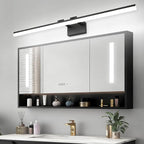 SOLFART Dimmable LED Black Vanity Lighting Fixture Wall Light Over Mirror - Image 2