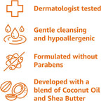 Amazon Basics Body Wash for Sensitive Skin, Hypoallergenic 22 fl oz - Image 3