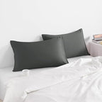 NTBAY Standard Pillow Cases Set of 2, 2 Pack Brushed Microfiber 20x26 Pillow - Image 2