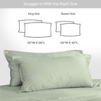 Pillow Cases King Size Set of 2 Pillowcases 100% Viscose from Bamboo Cooling - Image 6