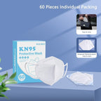 BLScode KN95 Face Mask 60 Pack, Individually Wrapped 5-Layer face Masks - Image 6