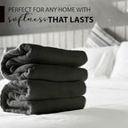 KAHAF COLLECTION 100% Cotton Bath Towels, 24x48 Pack of 6 Towels, Quick Dry - Image 2