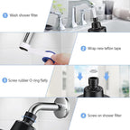 Filtered Shower Head, 3 Modes High Pressure Shower Head - Image 8