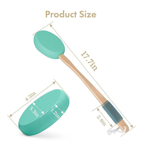 AmazerBath Lotion Applicator for Back, 4 Replacement Pads - Image 2