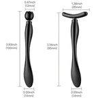 LISAPACK 2PCS Metal Eye Cream Applicator Wand Stick, Massager Tool - Image 5