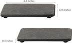NiuYichee 2 Pcs Water Absorbing Stone Trays, Kitchen/Bathroom Sink Soap Dish - Image 5