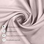 Jocoku 100% Mulberry Silk Pillowcases Set of 2 - Image 2