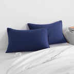 NTBAY King Pillow Cases Set of 2, 2 Pack Brushed Microfiber 20x40 Pillow Cases - Image 2