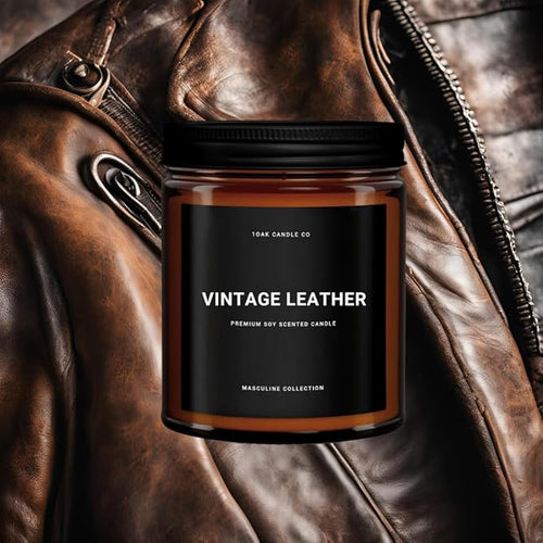 1OAK Leather Candle - Image 2
