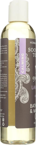 Soothing Touch Bath Body & Massage Oil, Calming Lavender - 8 Oz - Image 5