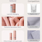 VOLO Hero Hair Towel – Ultra Soft Nanoweave™ Microfiber, Super Absorbent Quick - Image 5