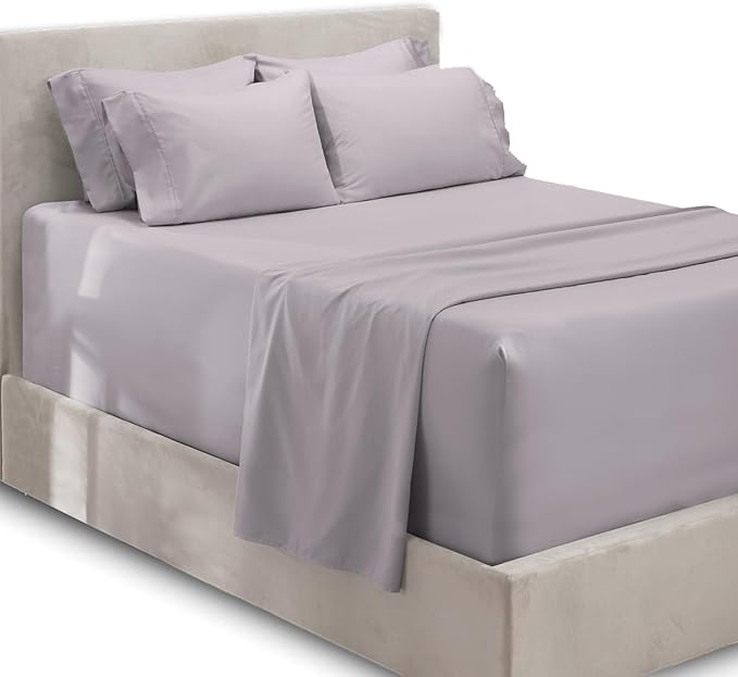 Hearth & Harbor Fits Mattress up to 21", Double Brushed Bedding Sheets & by HearthHarbor