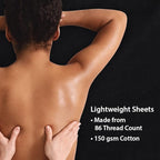 ForPro Professional Collection Premium Flannel 3-Piece Massage Sheet Set - Image 6