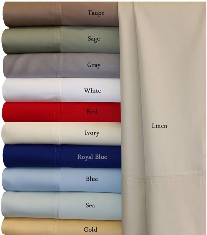 Royal Hotel Bedding 100% Viscose Made from Bamboo Pillowcases, Soft Cooling - Image 4