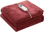 Wapaneus Heated Blanket Electric Twin Size 62"x84" by Wapaneus