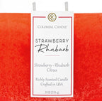 Colonial Candle Strawberry Rhubarb Scented Candle Jar, Highly Fragranced Candles - Image 5