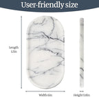 Koville Natural Marble Tray, Catchall - Image 2