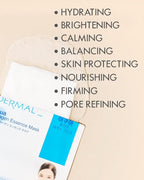 DERMAL A+B Korea Collagen Essence Full Face Facial Mask Sheet 32 Full Color SET - Image 4