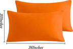 NTBAY King Pillow Cases Set of 2, 2 Pack Brushed Microfiber 20x36 Pillow Cases - Image 3